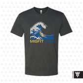 MisFit Gym Windham July 2026 Wave Tee - Charcoal