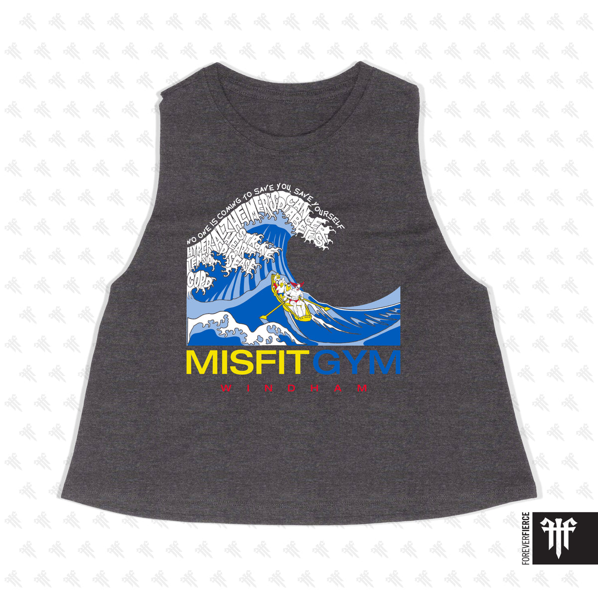MisFit Gym Windham July 2026 Wave Womens Crop Tank