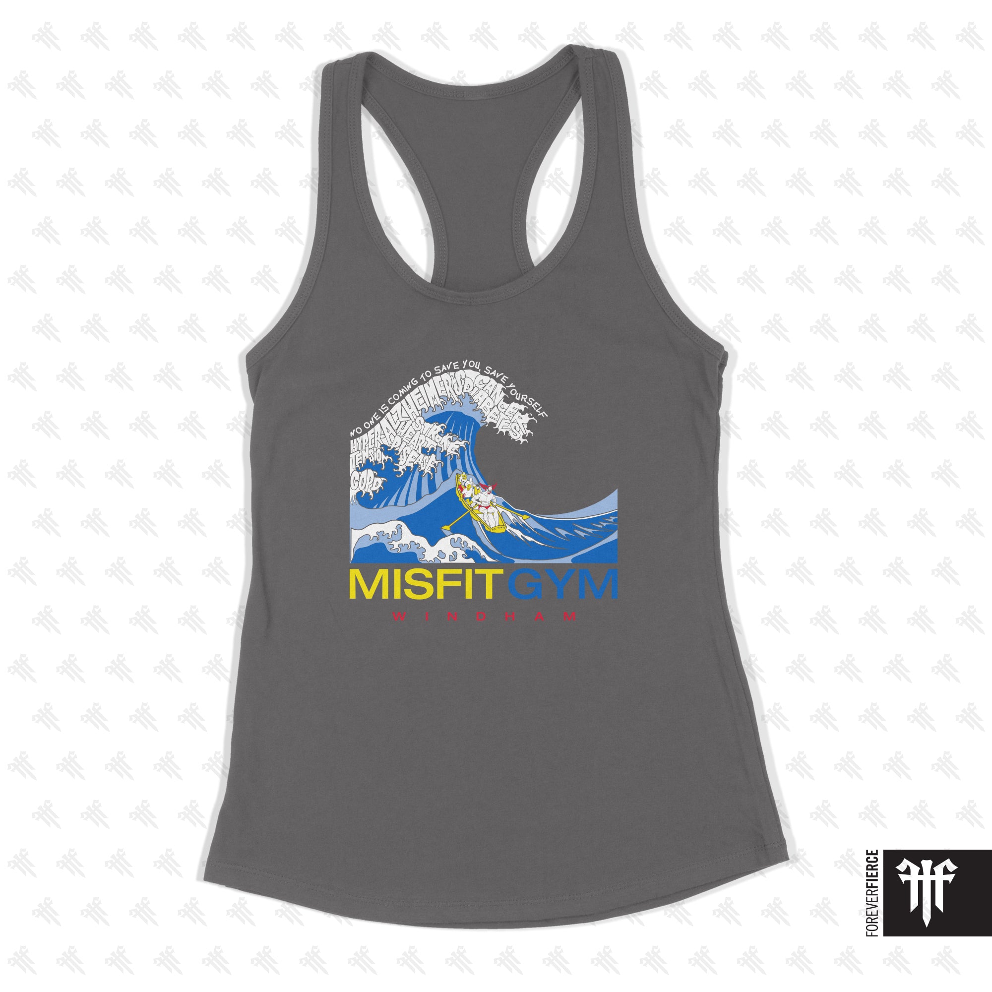 MisFit Gym Windham July 2026 Wave Womens Racerback