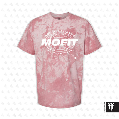 MOFIT March 2026 Globe Design Colorblast Tee