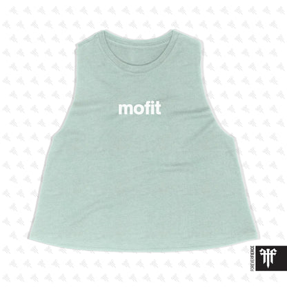 MOFIT March 2026 Lowercase Design Womens Crop Tank