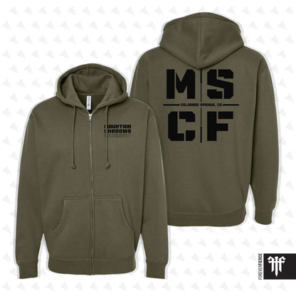 Mountain Shadows CrossFit November 2025 Full-Zip Hoodie