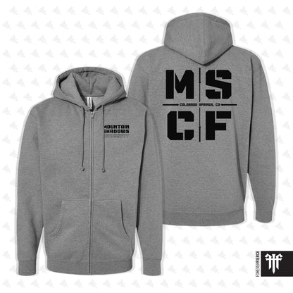 Mountain Shadows CrossFit November 2025 Full-Zip Hoodie
