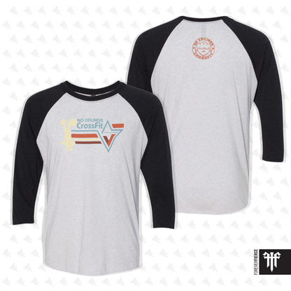 No Ceilings Crossfit July 2025 Baseball Tee