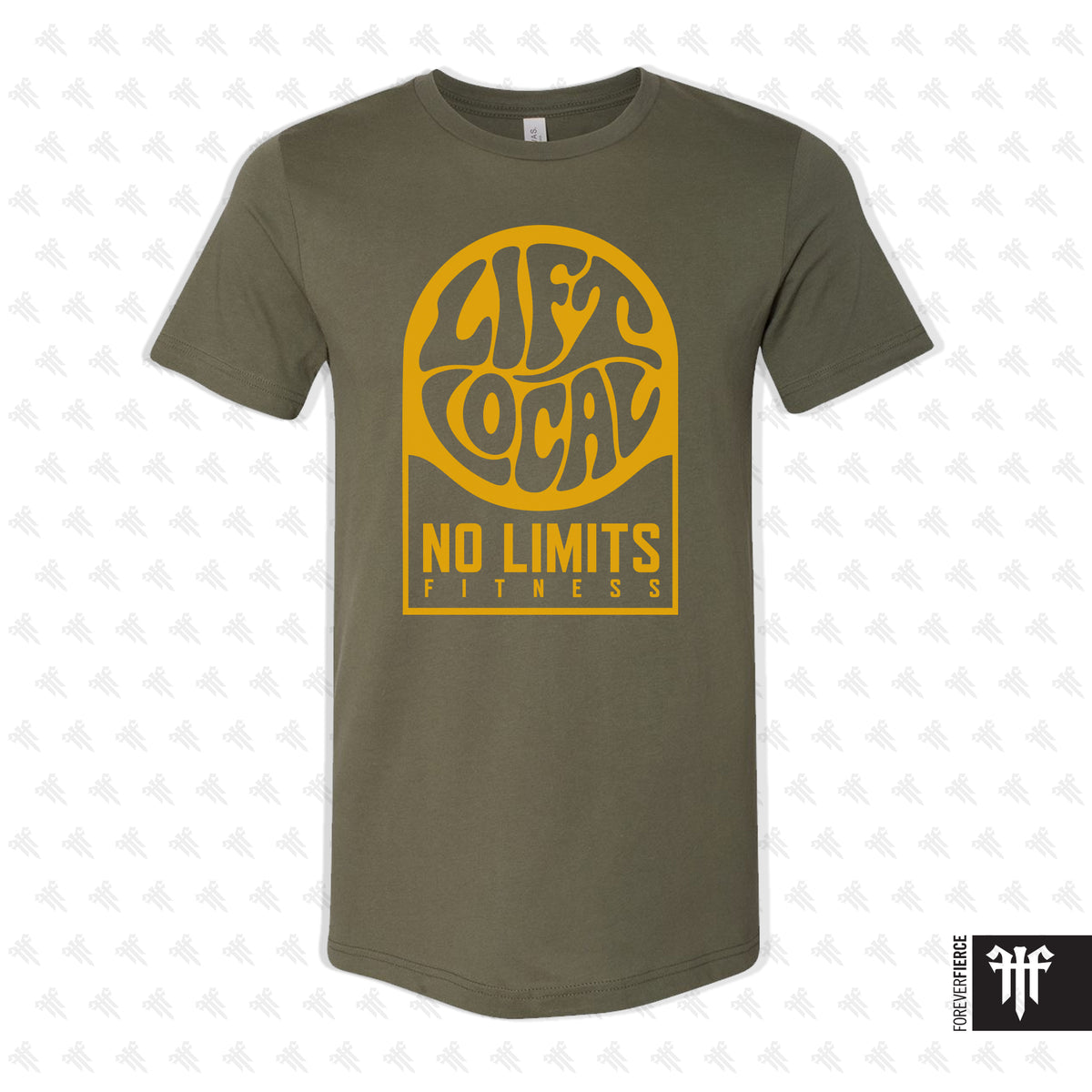 No Limits Tee Military Green