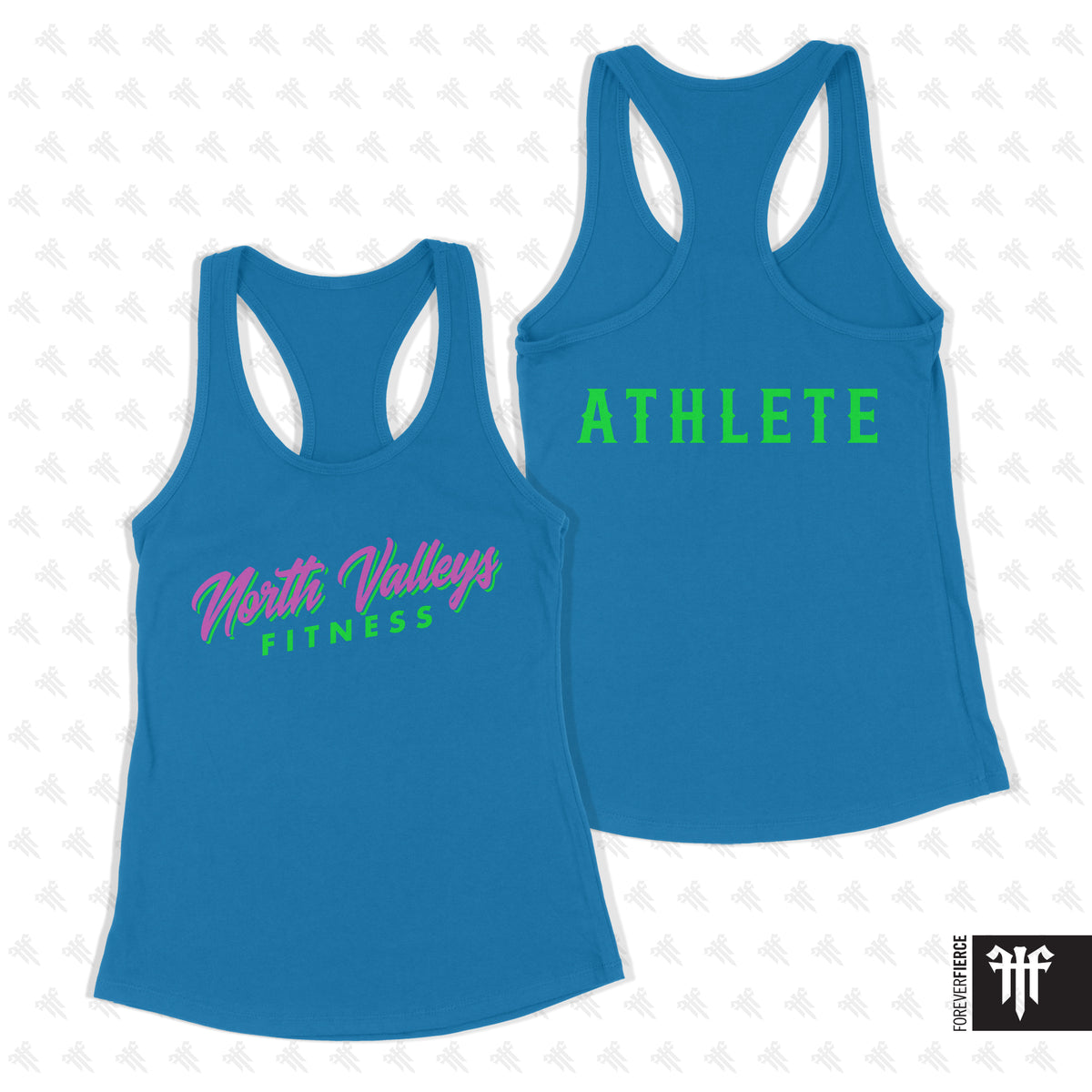 North Valleys Fitness August 2026 Womens Racerback