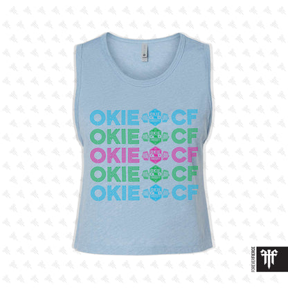 Okie CrossFit April 2025 Womens Crop Tank