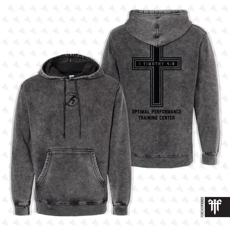 Optimal Performance Training Center October 2026 Mineral Wash Hoodie