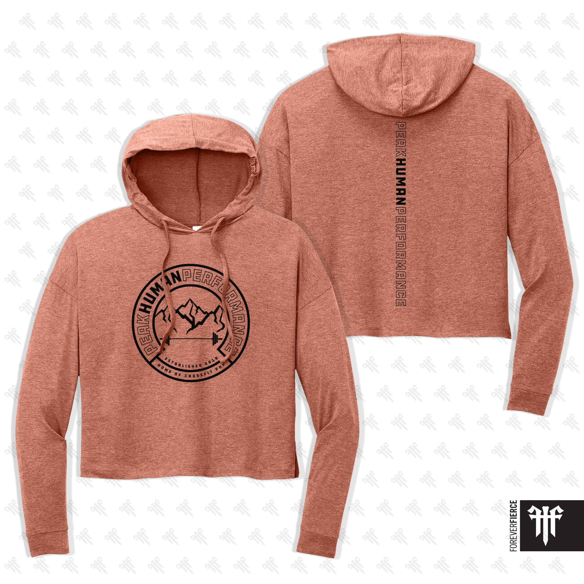 Peak Human Performance January 2026 Womens Midi Longsleeve Hoodie