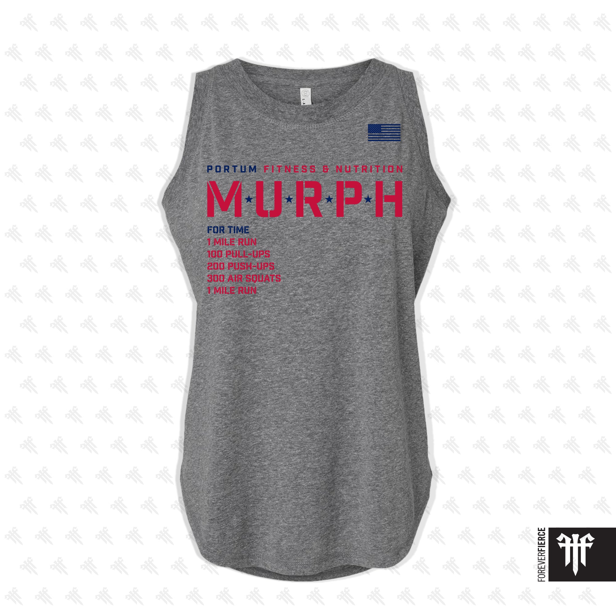 CrossFit Portum April 2026 LAT Womens Racerback