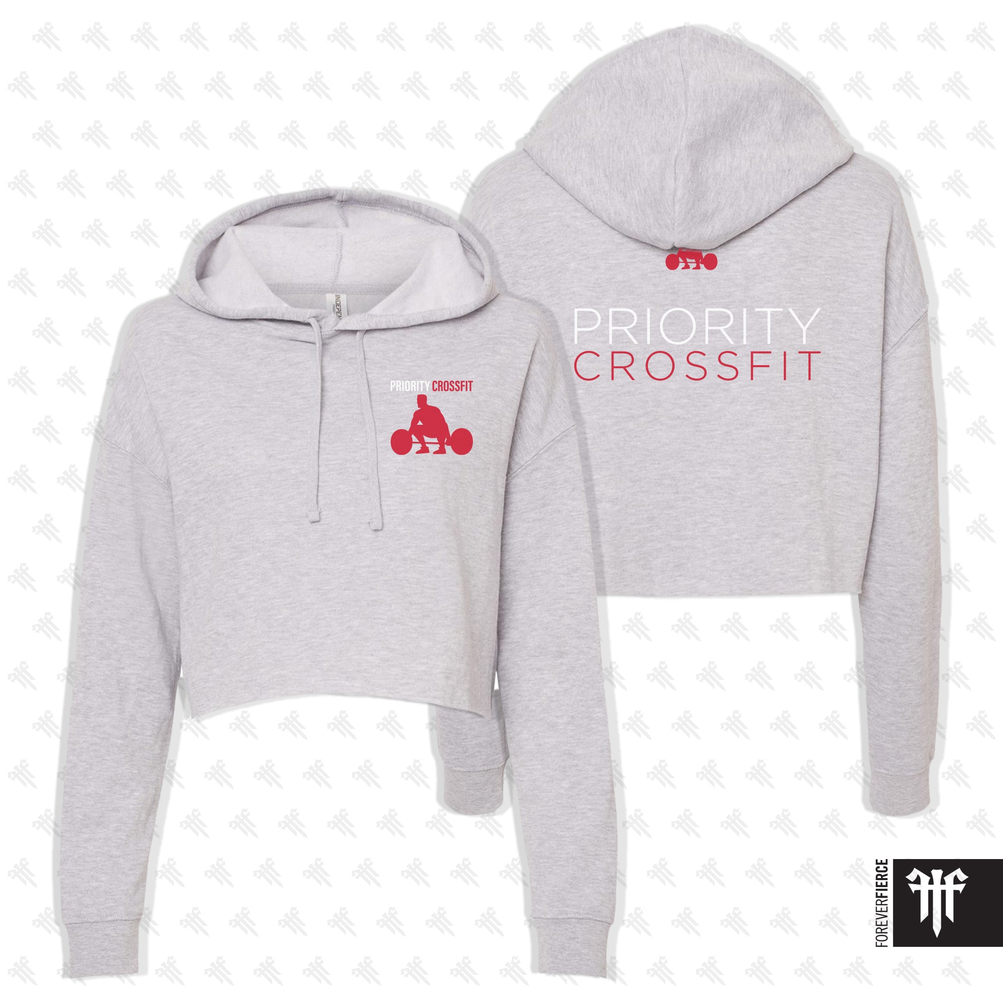 Priority CrossFit October 2025 Womens Crop Pullover