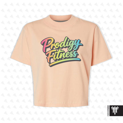 Prodigy Fitness March 2026 Womens Crop Tee