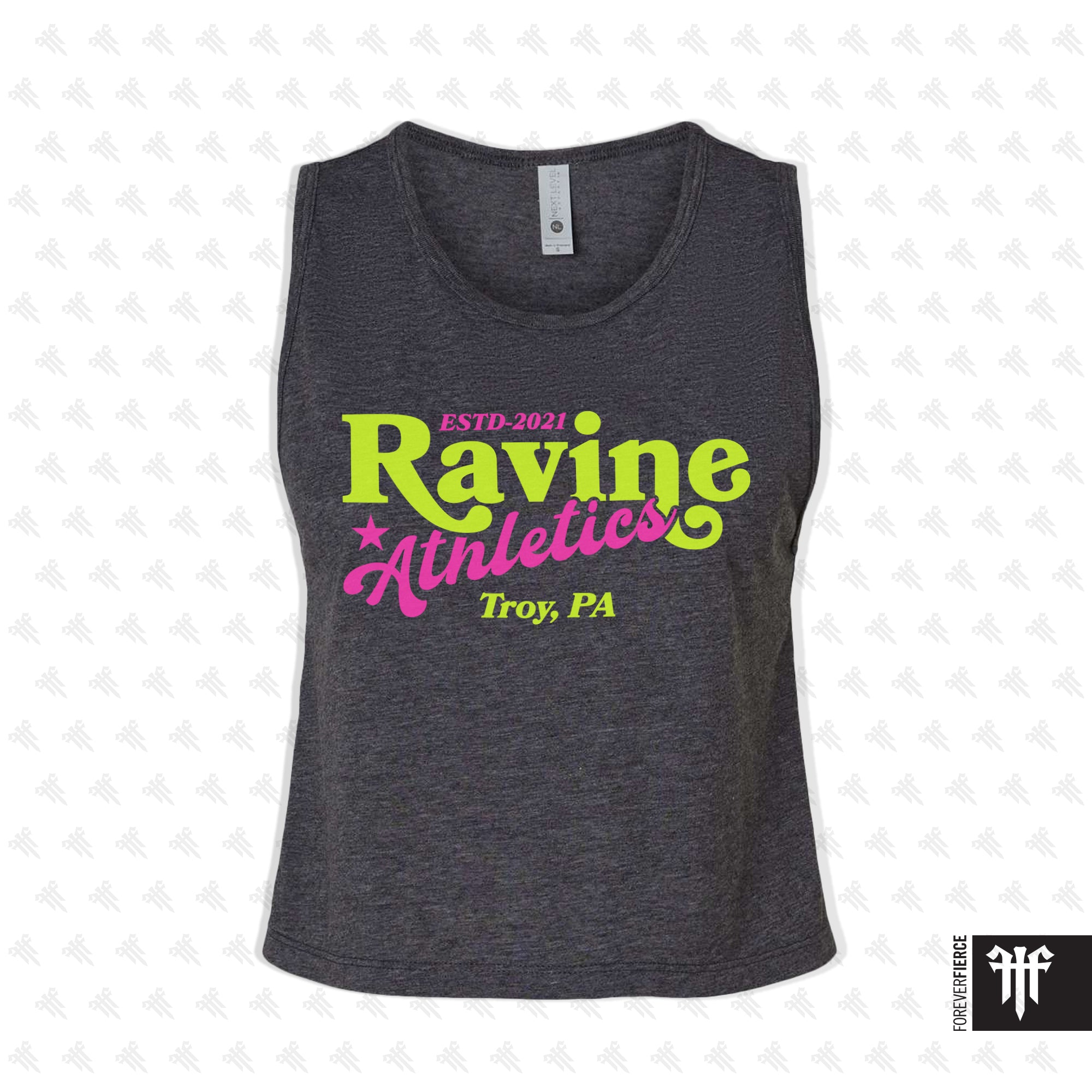 Ravine Athletics March 2026 Womens Crop Tank