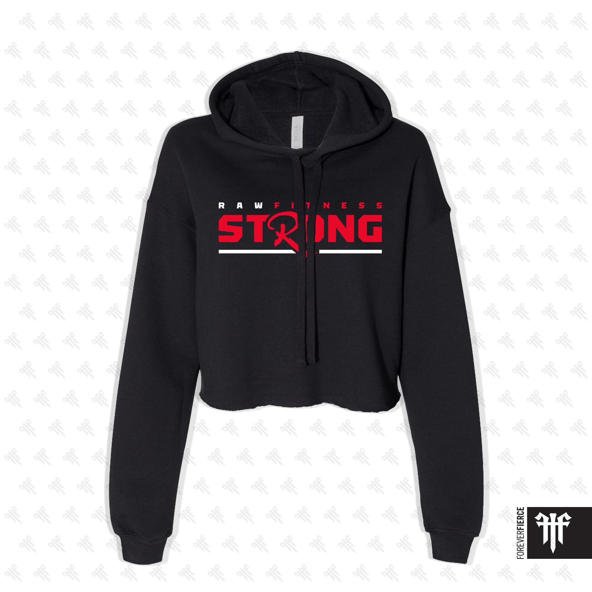 Raw Fitness Southwest October 2025 Raw Fitness Strong Womens Crop Pullover