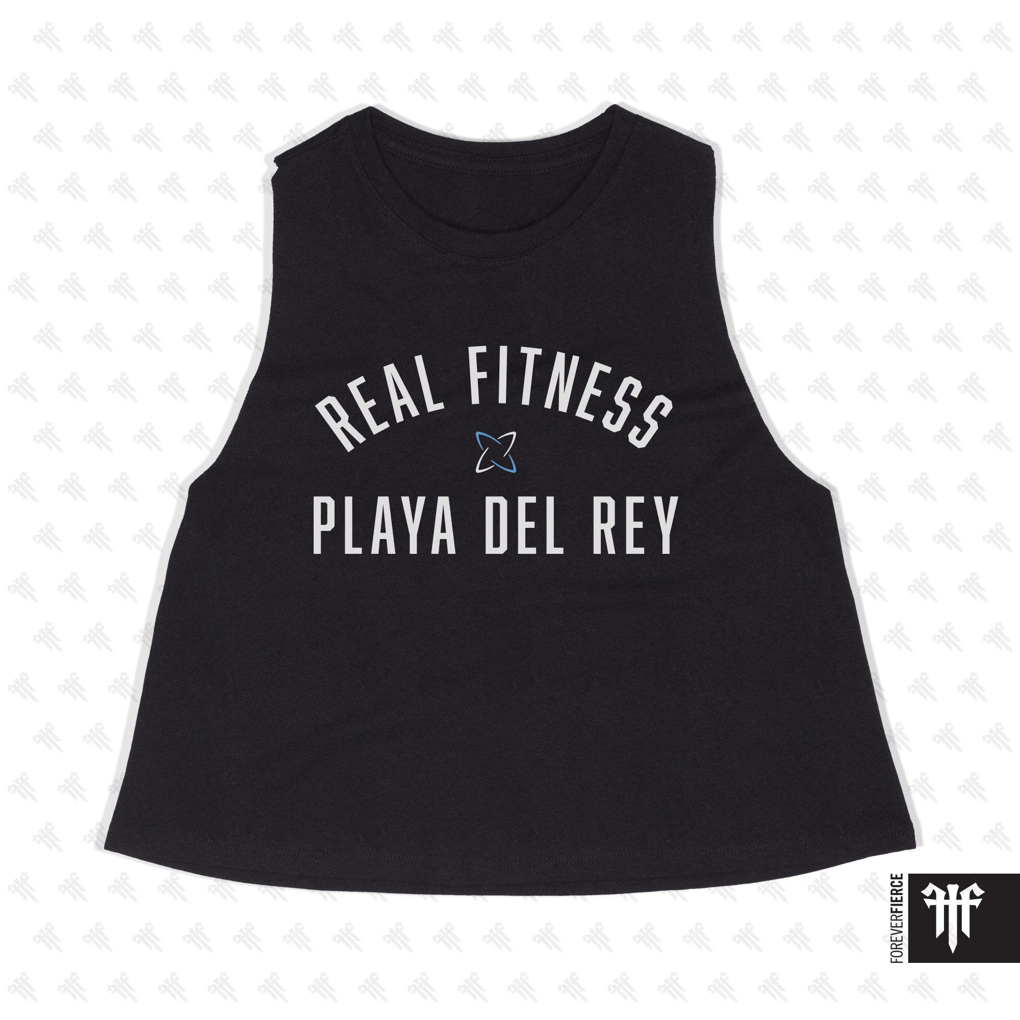 Real Fitness Playa Del Rey March 2026 Womens Crop Tank