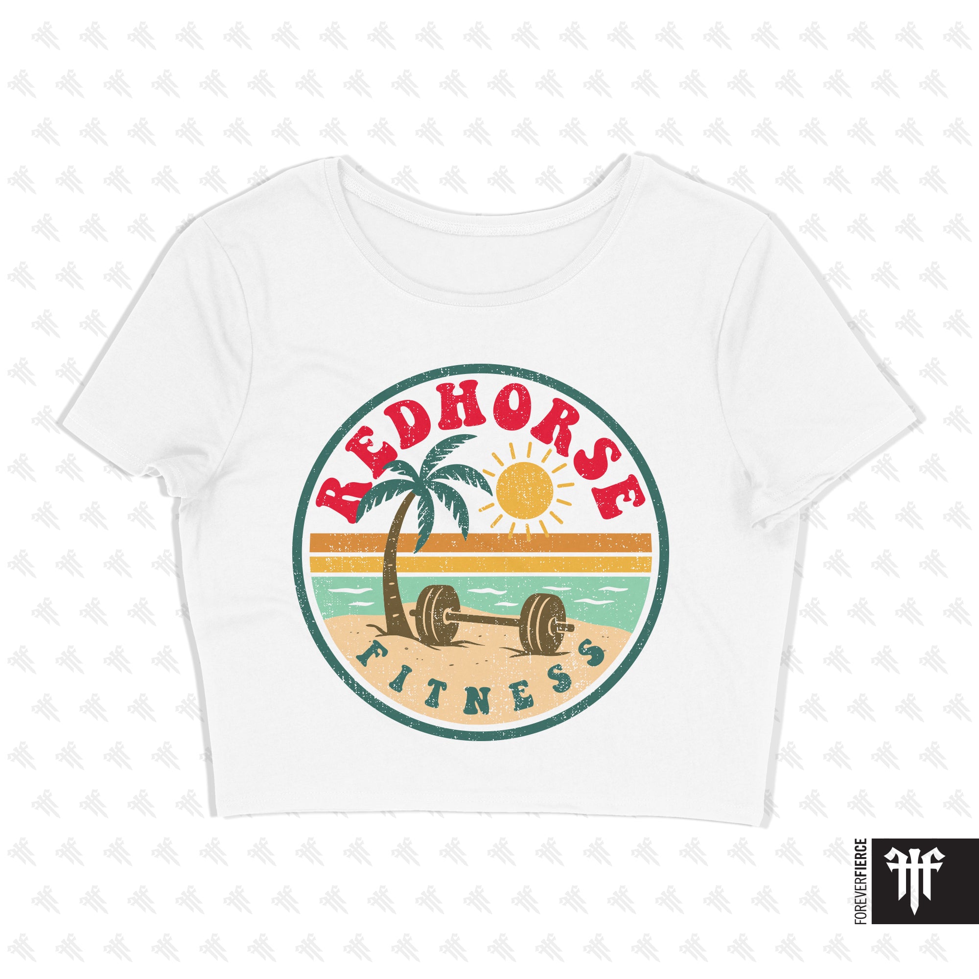 Red Horse Fitness April 2026 Summer Crop Tee