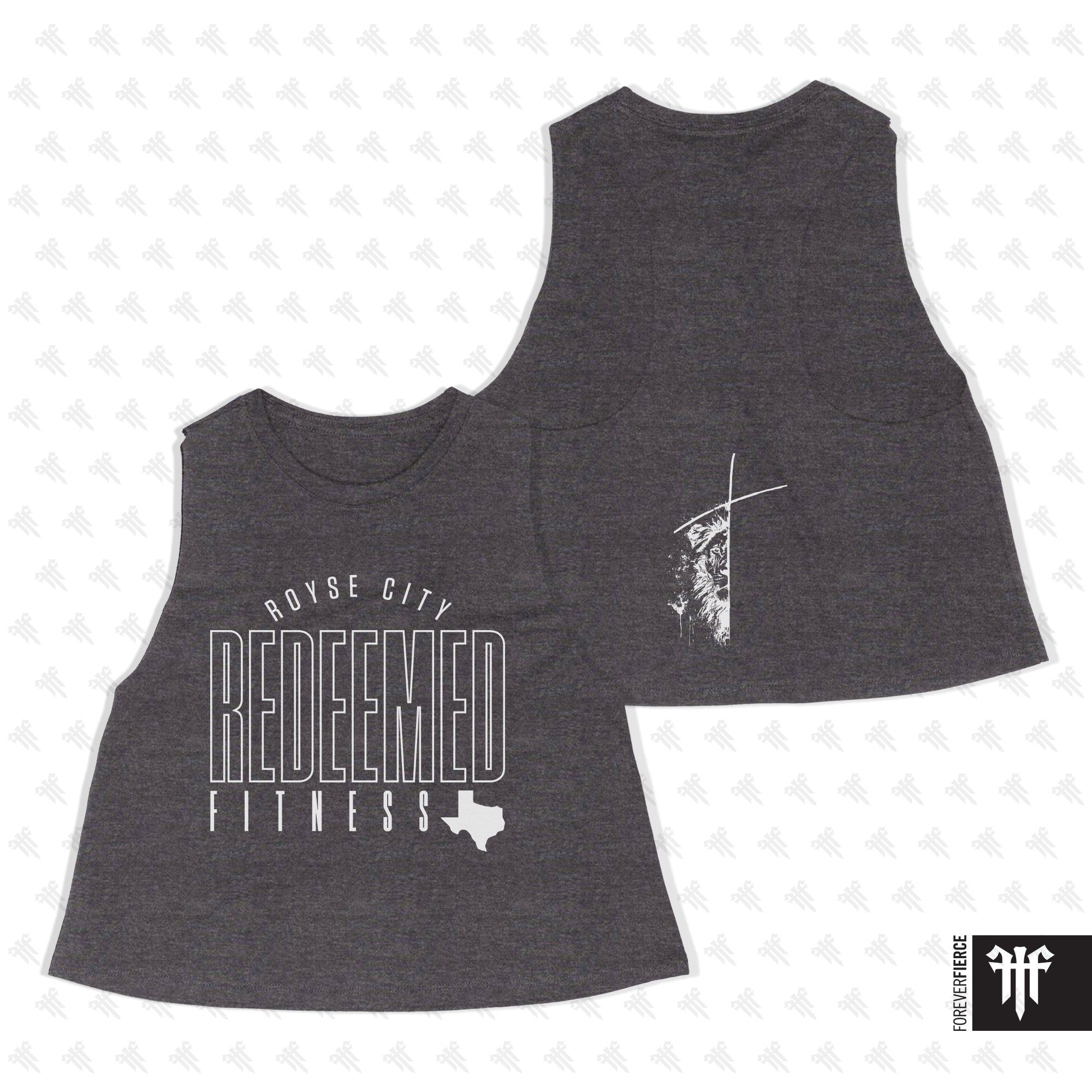 Redeemed Fitness July 2025 Womens Crop Tank