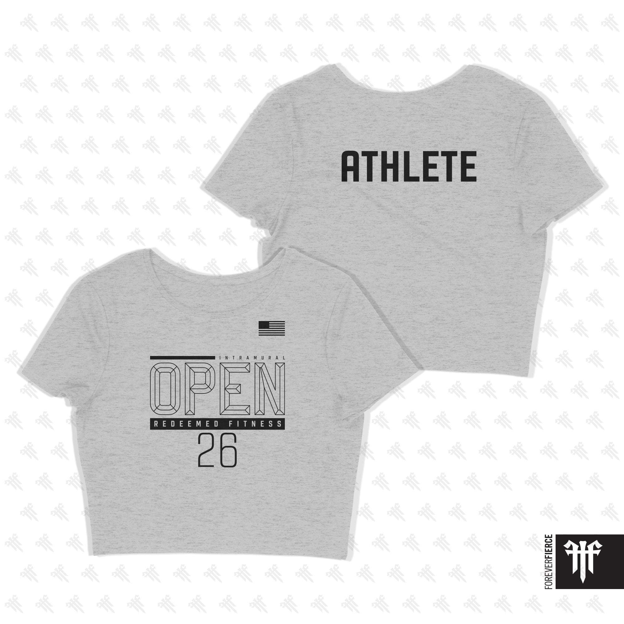 Redeemed Fitness January 2026 Womens Crop Tee