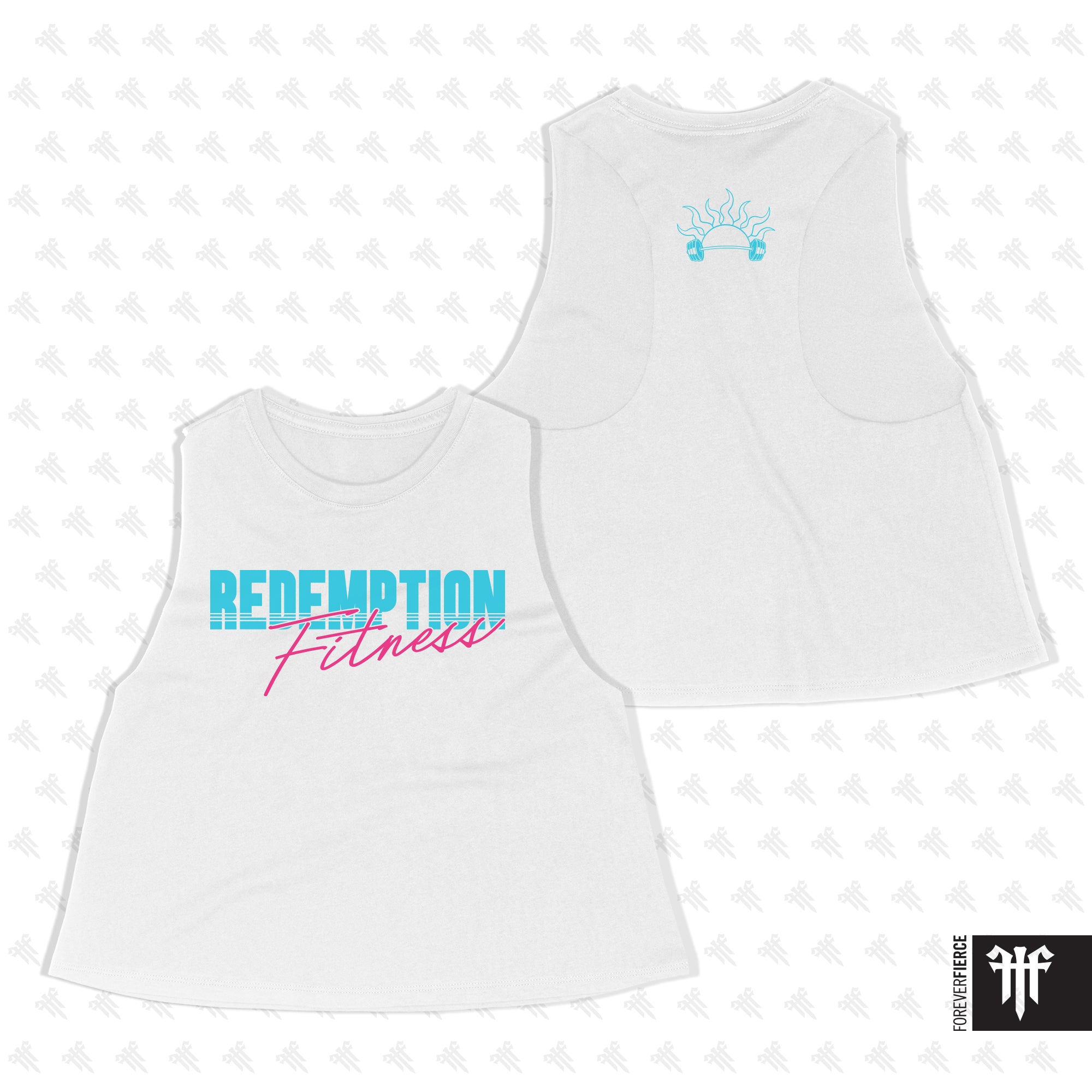 Redemption Fitness June 2026 Womens Crop Tee