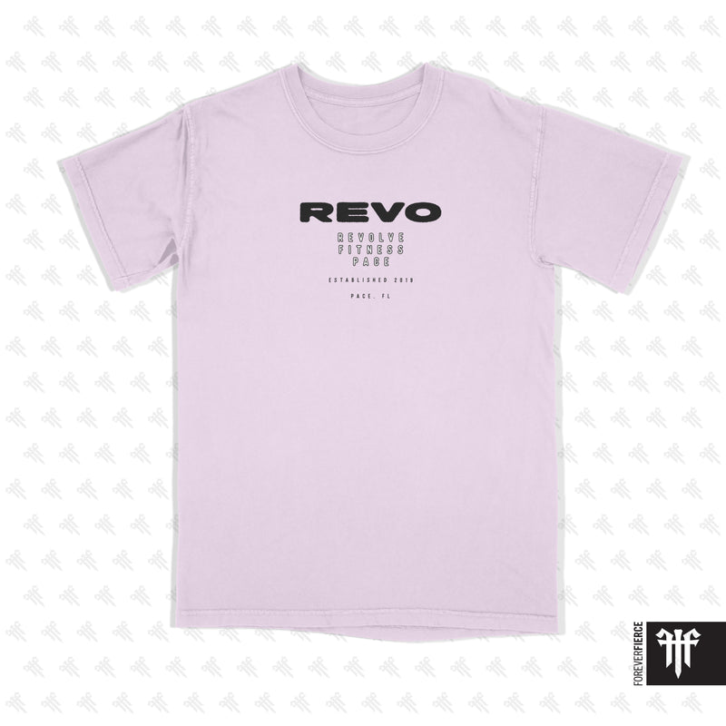 Revolve Fitness August 2026 Black Ink Comfort Colors Tee