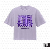 Revolve Purple Ink Boxy Tee Orchid