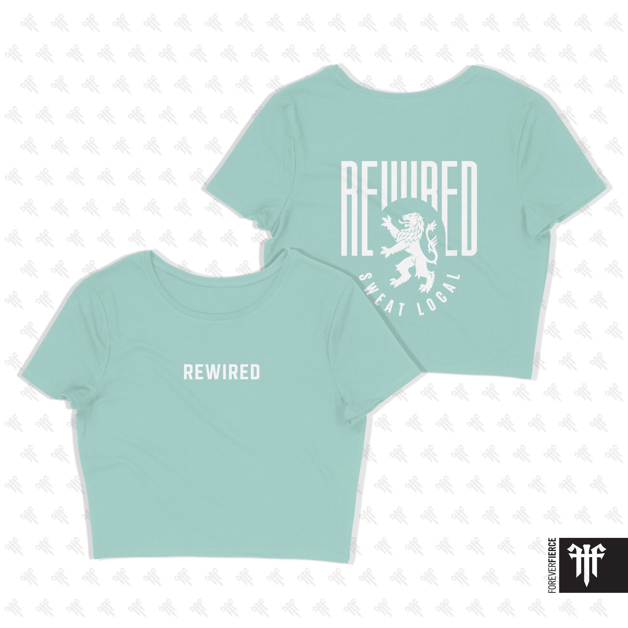 Rewired October 2025 Womens Crop Tee