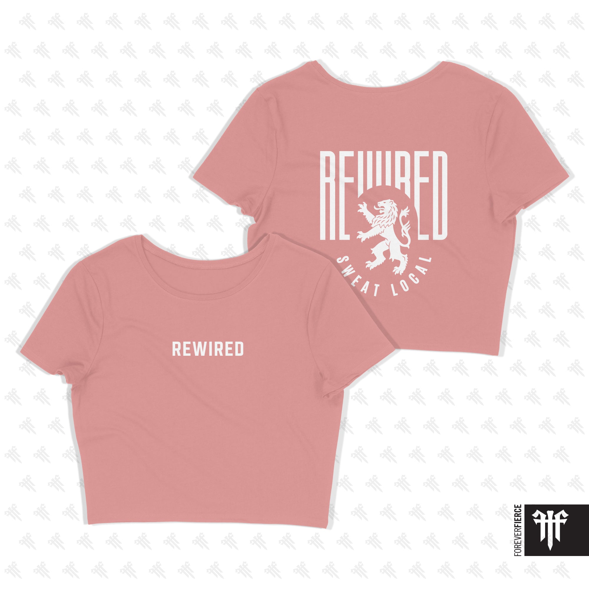 Rewired October 2025 Womens Crop Tee