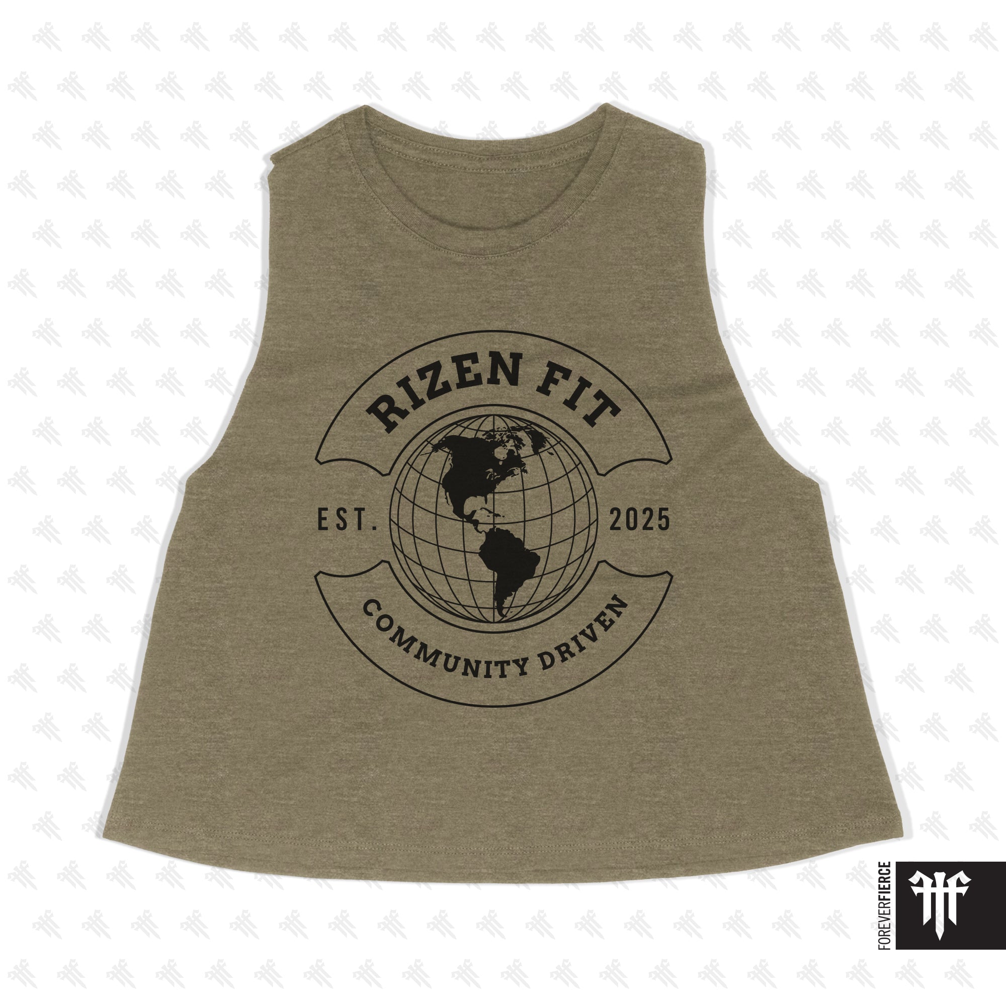 Rizen Fit March 2025 Womens Crop Tank