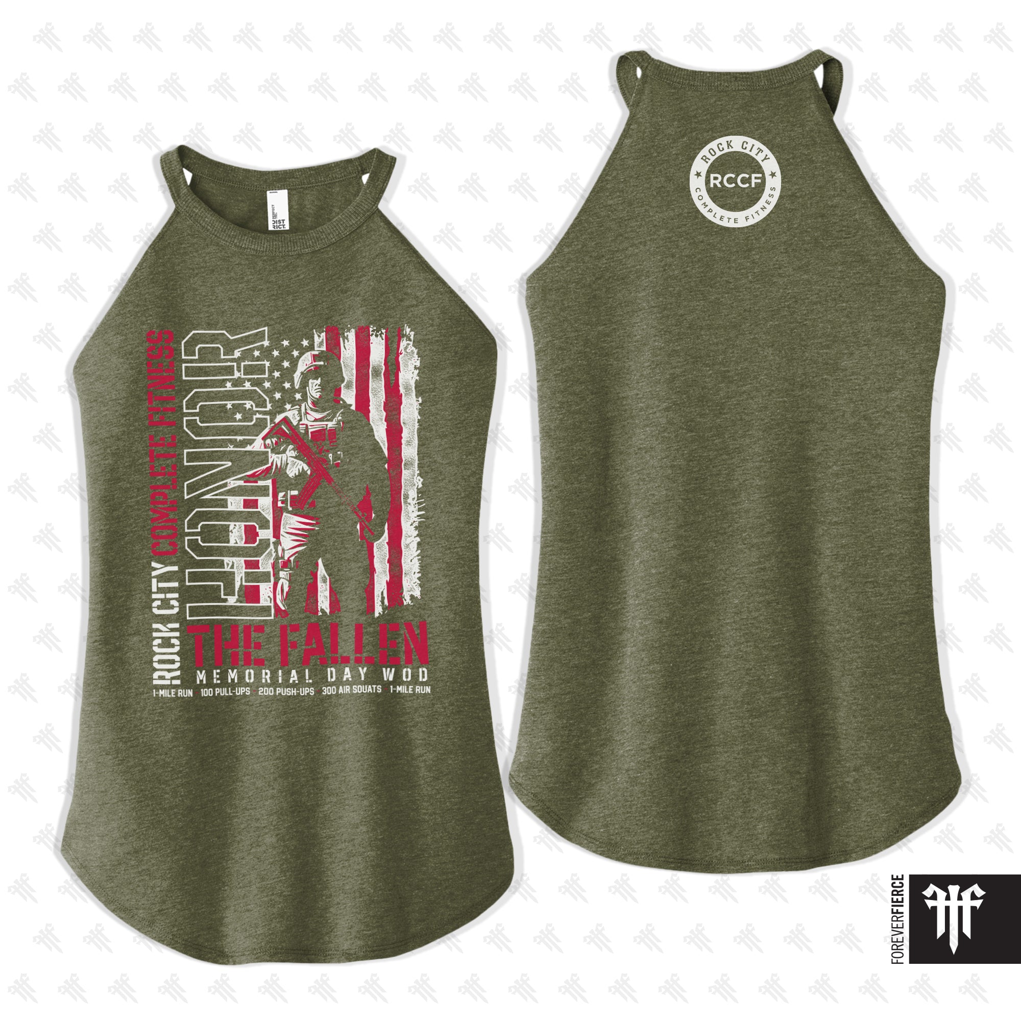 Rock City Complete Fitness March 2026 Womens Rocker Tank