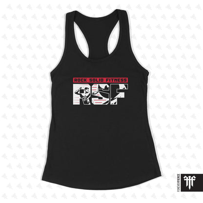 RSF June 2025 Front Only Design Womens Racerback