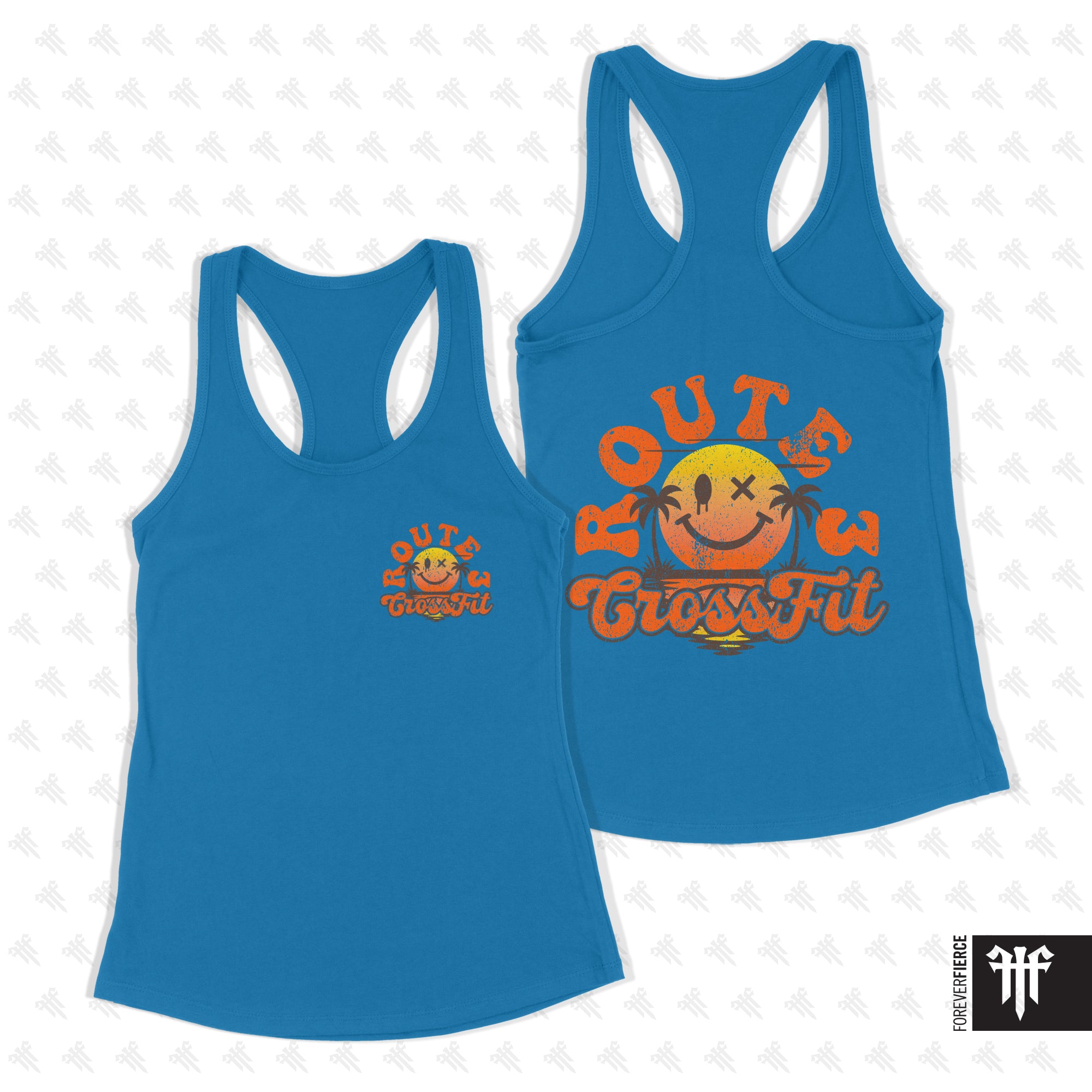 Route 3 CrossFit August 2025 Womens Racerback