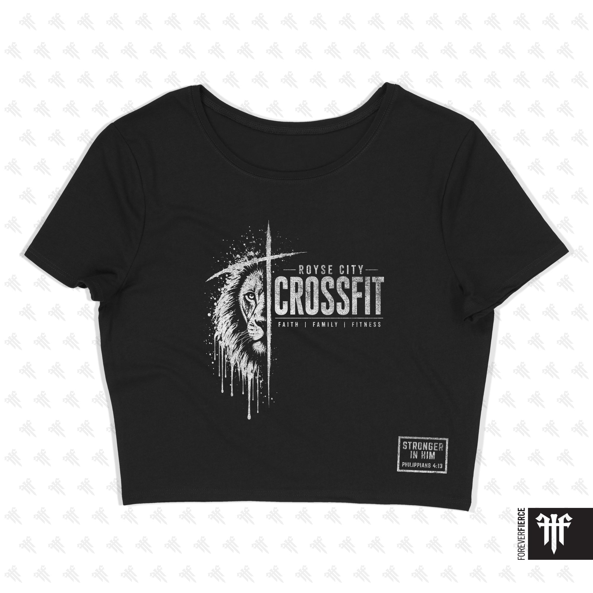 Royse City CrossFit June 2026 Womens Crop Tee