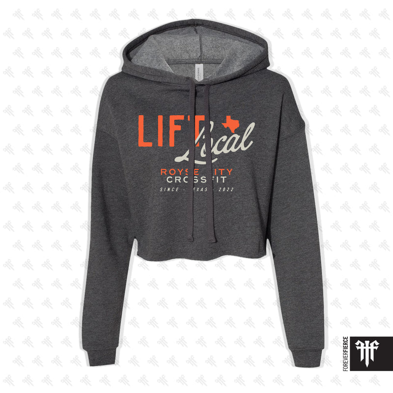 Royse City CrossFit October 2026 Womens Crop Pullover