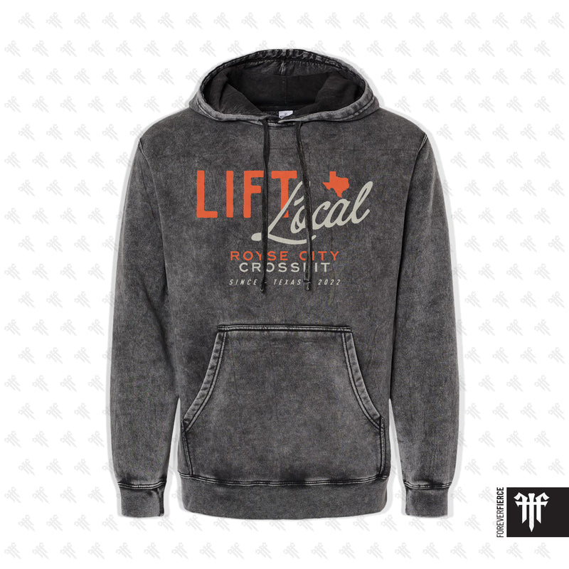 Royse City CrossFit October 2026 Mineral Washed Hoodie