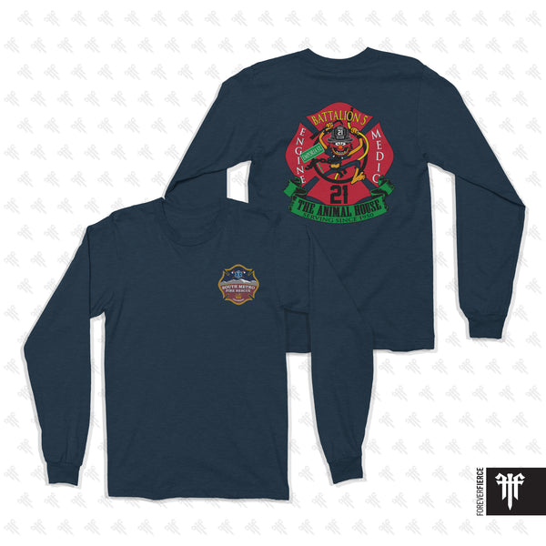 Station 21 September 2023 On Duty Classic Fit Longsleeve