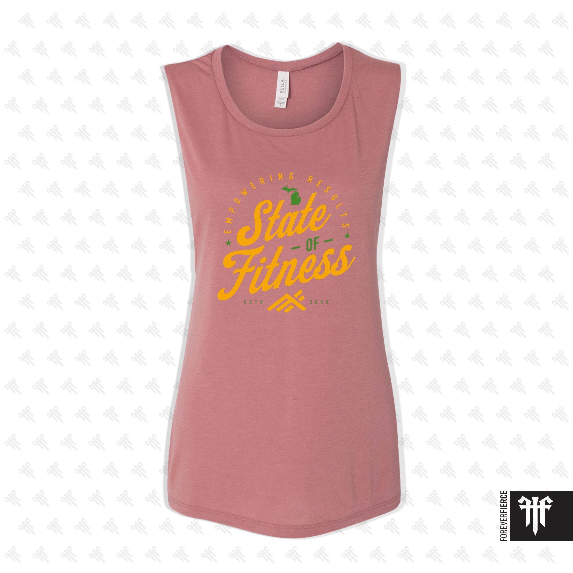 State of Fitness August 2025 Womens Muscle Tank