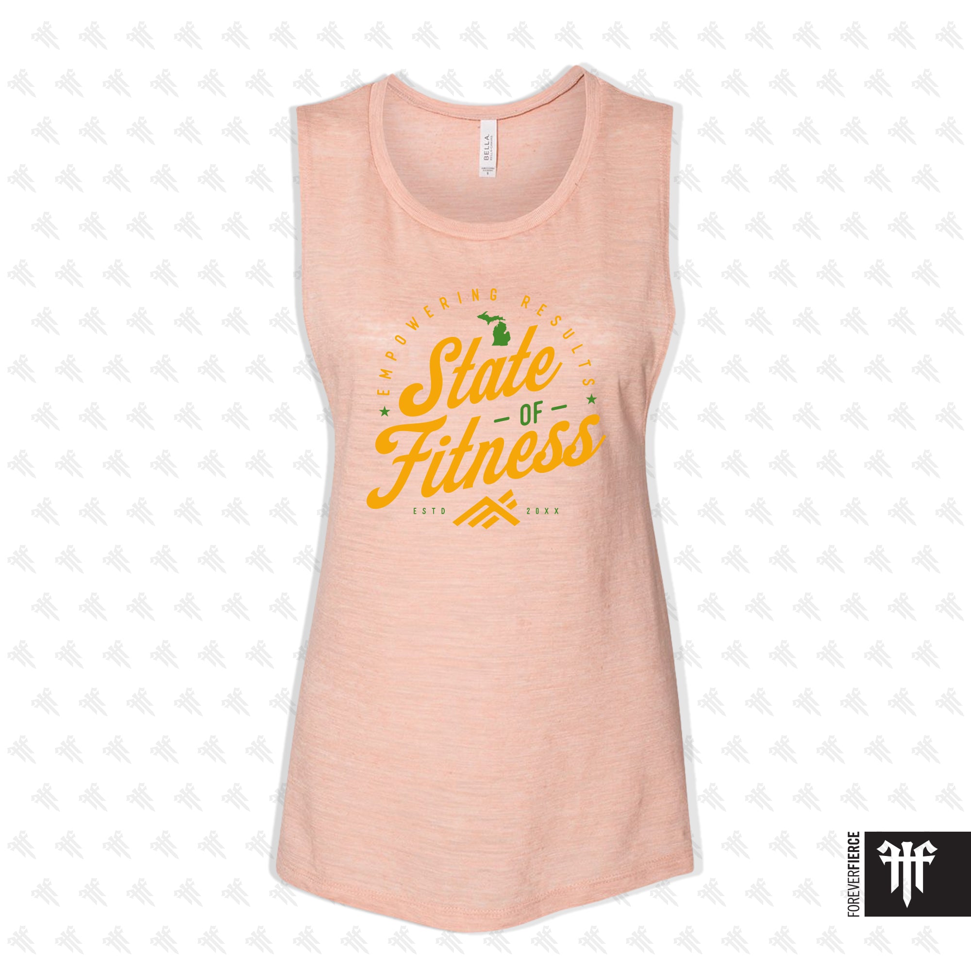 State of Fitness August 2025 Womens Muscle Tank
