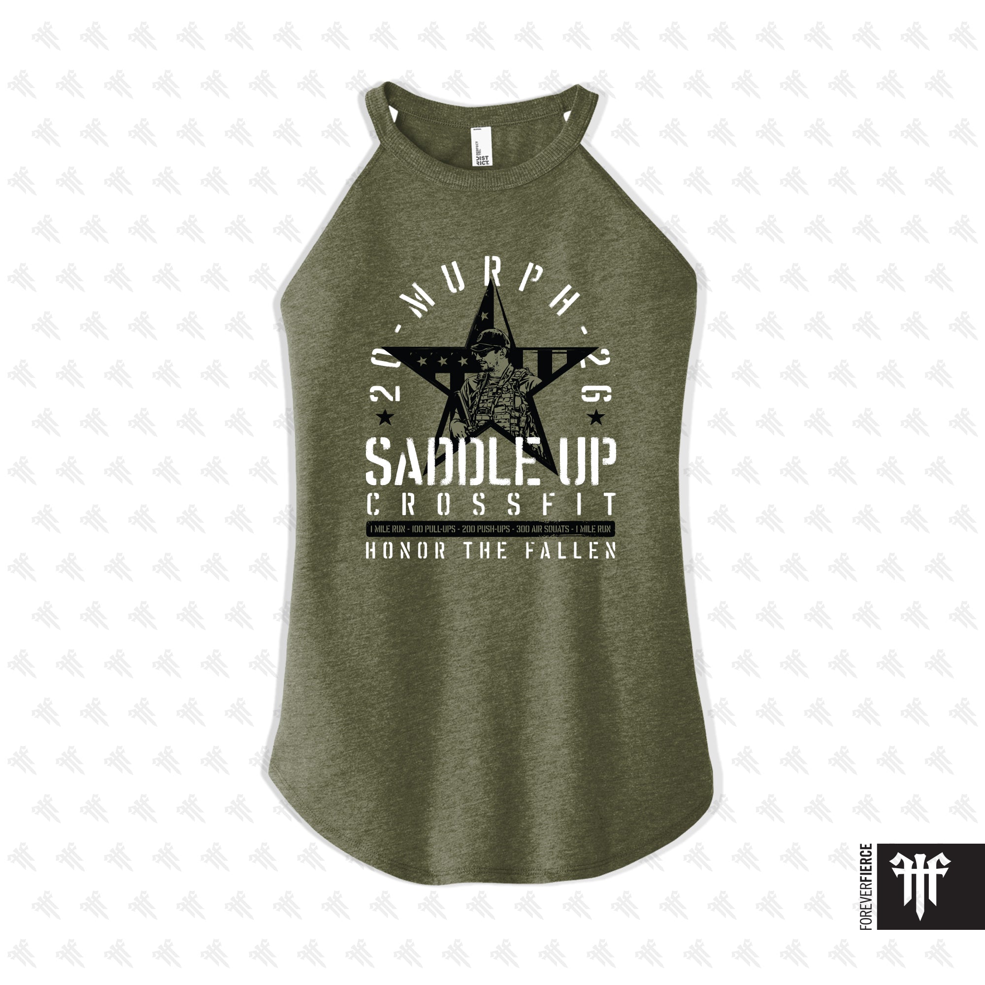 Saddle Up CrossFit April 2026 Womens Rocker Tank