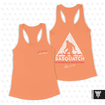 Sasquatch Strength Kirkland February 2025 Womens Racerback