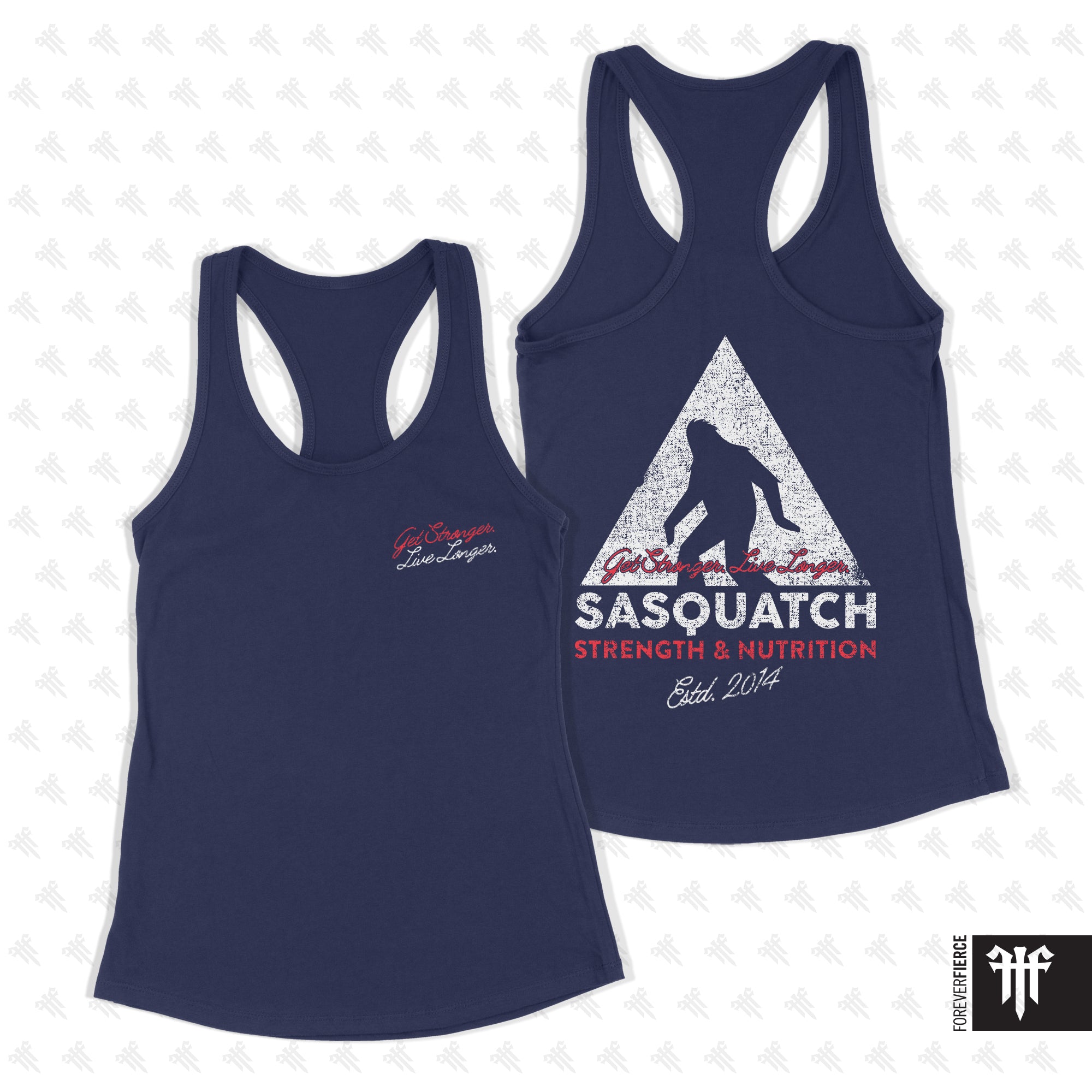 Sasquatch Strength Redmond February 2025 Womens Racerback