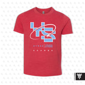 Shamba July 2026 Young Stars Youth Tee - Red