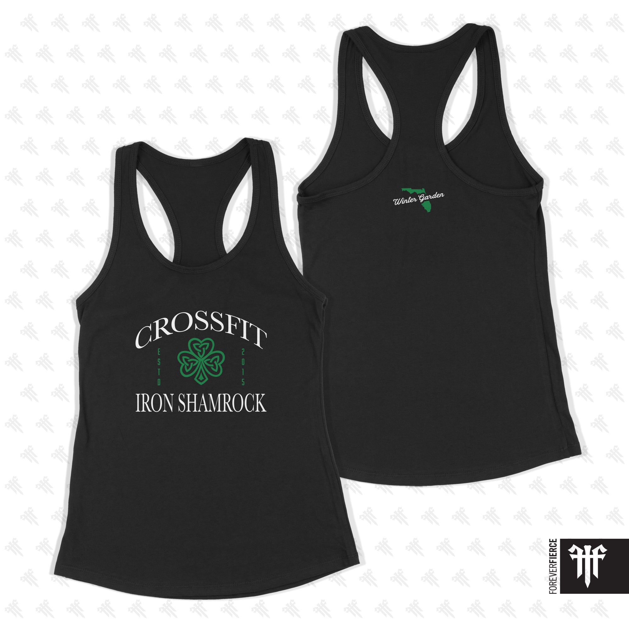 CrossFit Iron Shamrock June 2026 Womens Racerback