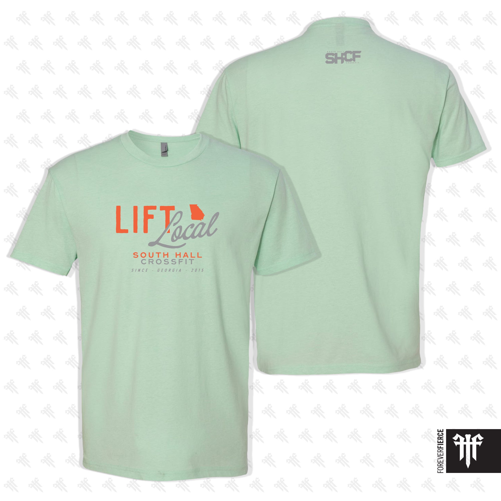 South Hall CrossFit August 2026 Lift Local Tee - Mint