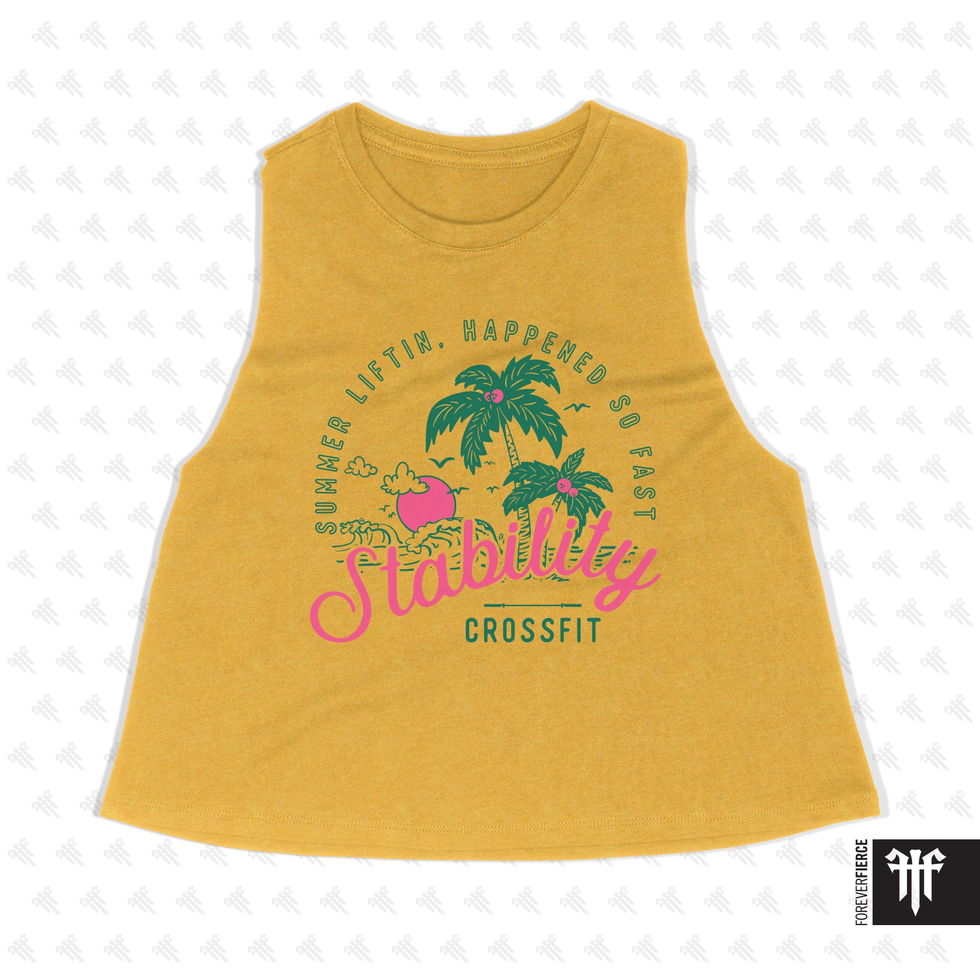 Stability CrossFit July 2025 Womens Crop Tank