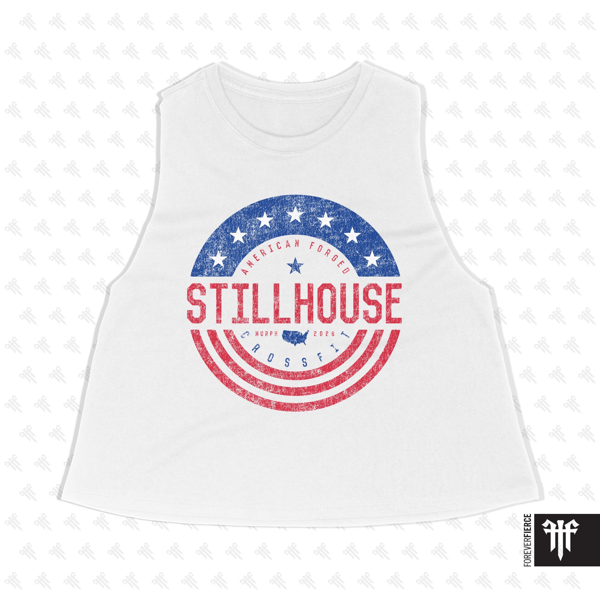 Stillhouse CrossFit April 2026 Womens Crop Tank