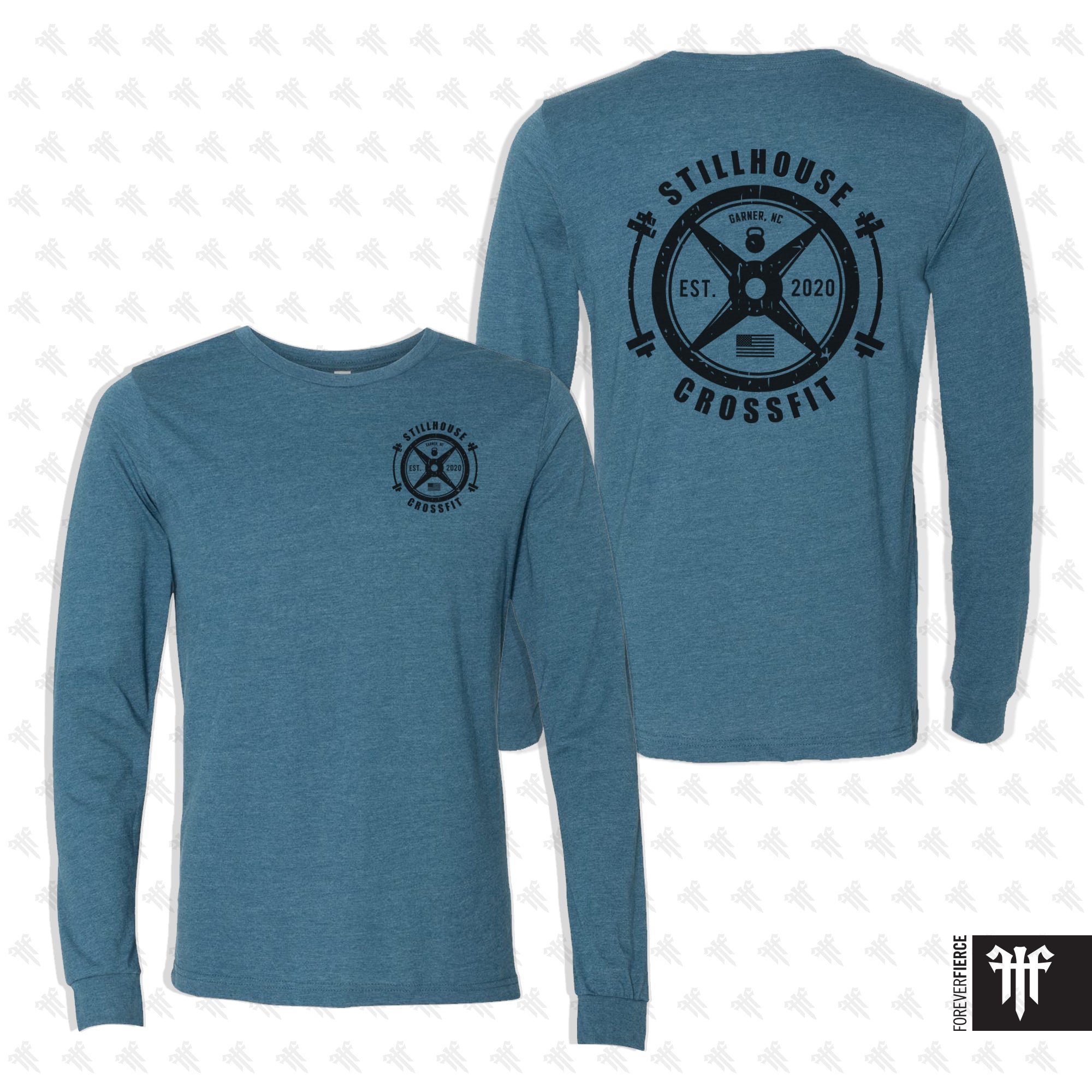 Stillhouse CrossFit November 2025 Teal Longsleeve