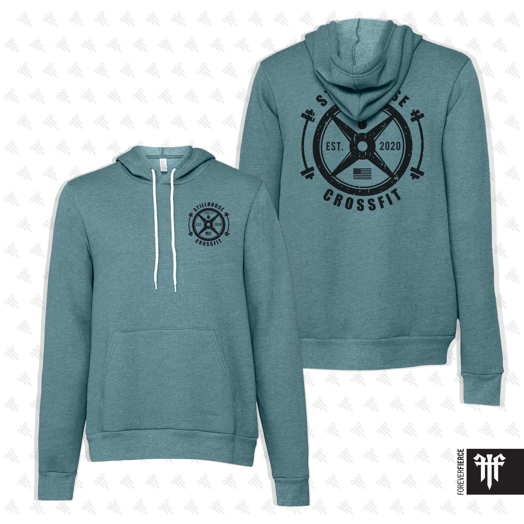 Stillhouse CrossFit November 2025 Teal Pullover