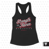 Strength Haven Womens Racerback Black