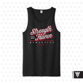 Strength Haven Mens Tank Deep Black