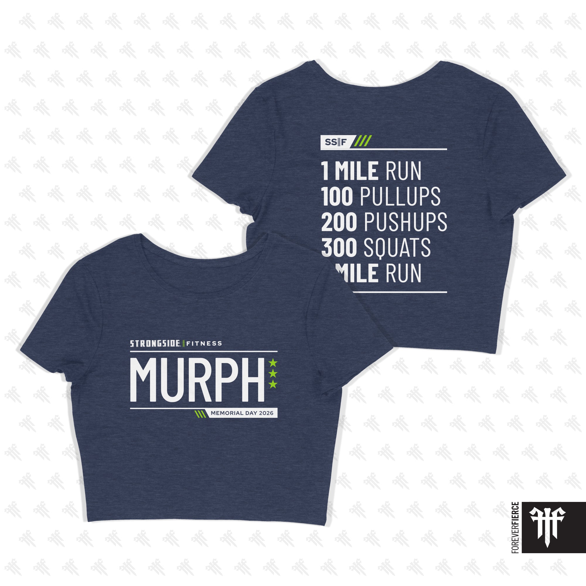 Strongside Fitness April 2026 Womens Crop Tee